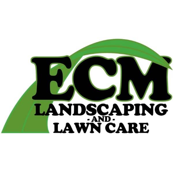 ECM Landscaping and Lawn Care Logo